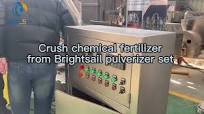Urea crusher urea powder grinding machine fertilizer crushing equipment