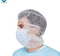 Disposable Protective Head Cover Polypropylene Non-Woven PP Ninja Balaclava  Hood Astronaut Space Pirate Cap