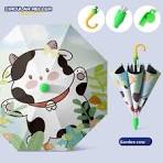 Cute Animal Umbrella - 2025 New Design for Kids - Automatic Open