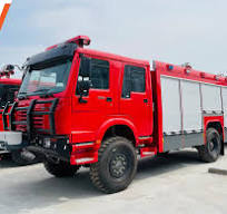 Best Types of Fire Trucks: Jiangte Water Tanker, 4000 Liter ...