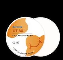 UT Multilayer Zirconia Block - 60% Translucency for Veneers - Ownsmile