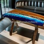 Personalized Epoxy Resin Bar Top, Customized Live Edge Epoxy ...