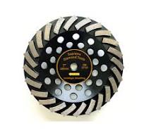 Supreme Spiral Turbo Diamond Cup Wheel | Fast Grinding & Surface Prep | 4"  - 7"