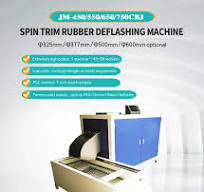 Jm-450/550/650/750cbj Spin Trim Rubber Deflashing Machine ...