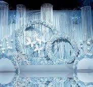 Wedding decoration stage