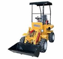 KRW23 700KG Mini Skid Steer Ride-On Wheel Loader 23 HP Gasoline RATO EPA  Engine | eBay