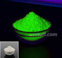 green Invisible fluorescent pigment