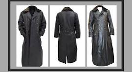 World War 2 Leather German Coat - Waffen Elite Officers ...