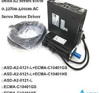 Delta A2 100W 0.32NM 3000rpm 40MM AC Servo Motor Driver Kit ASD-A2-0121-L  ECMA-C10401GS ECMA-C10401HS Brake 0.1KW Low Inertia - AliExpress 13