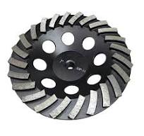 Popular 7" Spiral Turbo Diamond Cup Wheel for Heavy Grinding