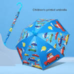 Kids Umbrella Manufacturer Cartoon Cute Children Umbrella for The Rain with  Anti-Drip Plastic Cover Fashion Straight Umbrella