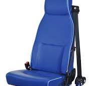 Folding turnable seat ambulance