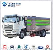 Heavy-Duty Road Sweeper 6-Wheel LHD/Rhd Street Sweeper Truck for Sale