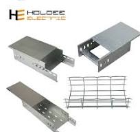 Galvanized Steel Small Compartment Metal Solar Perforated Cable Trunking  Tray Ladder Cover Separator Price