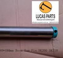 Excavator Pin 80*480mm Boom Ram Pin ID*TL SK200 SK210