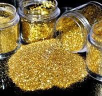 Golden Glitter Powder