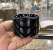 Customized Black Aluminum Beverage Can Lid Easy Open End