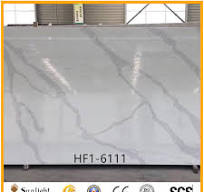 Artificial Apple Green Quartz Stone/Quartz for Kitchen Countertop
