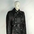 WWII German Officer's Steerhide Leather Great Coat [DK633031 ...