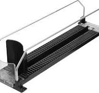 Scicalife Beverage Pusher Automatic Sliding Shelf Organizer for Drinks  Display 12.4X3.5X3.3 Inches Cabinet Drink Puller Replenishment System