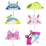 Cute Cartoon Children Umbrella Animation Creative Long ...