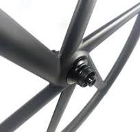 [BKGR3140] Pairs Of Carbon Gravel Bike Wheels 700C 6 Spoke Tubeless BIKEDOC