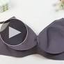 Lingerie retailer ODM wireless jelly glue jacquard bra from www.amazon.com