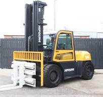 New FD100T Diesel Forklift with Full Cab - 4.0m Lift height - Full Cab |  Capacity: 10,000Kgs
