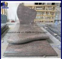 France Simple Tombstone in Granite Rose Dalva