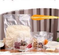 Custom Printed PA PE Vacuum Sealer Bags Mesh Food Storage Vacuum Bag