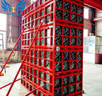 Concrete Construction Wall Panel Slab Column Pillar Mold Reusable Metal  Steel Frame Modular Precast Shuttering Formwork System