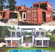 From a construction site to a 5-star resort! This container ...