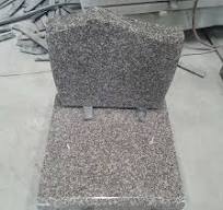 G664 Pink Porrono Granite Cemetery Tombstone Monuments Customized Headstone  Gravestone