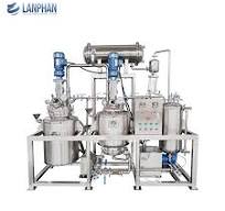 Ethanol Distilled Essential Lemon Grass Tea Tree Oil Extraction Ultrasonic  Herb Solvent Extract Machine for
