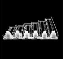Amazon.com: 10/20/30-Pack Spring Loaded Gondola Shelf Pusher ...