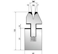 Precision Press Brake Hemming Dies With Spring For Flatten ...