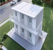 Russian Premab Prefabricated Modular Steel Structure Flat Packaging  Container House Activity House