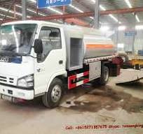 ISUZU 4,000L- 6,000LDiesel oil Tanker Truck、 Aluminium ...