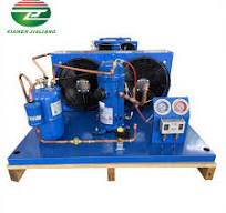 Cold Chain Room System Refrigeration Condenser R404A R22 R507A Air Cooled  Box Type Scroll Compressor Condensing Unit