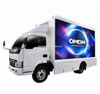 Mobile Advertising Box Truck Led Screens Media Outdoor P4 Digital Roadshow  Billboards Signage