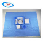 Custom Nonwoven Disposable Sterile Surgical Eye Drape Packs ...