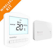 Wireless Thermostat & Receiver - Slimline-RF Bundle v3