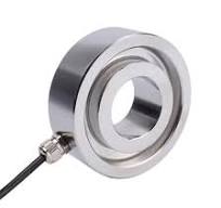 Factory Industrial Wheel Shape Donut Compression Thru-Hole Load Cell