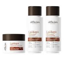 Coffee Thickening Shampoo and Hair Mask Set with Coffee Extract and Biotin  provides volumizing nourishment repairs and restores ideal for damaged hair