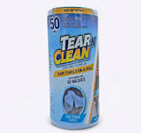 Tear N' Clean Microfiber Shop Towel Roll 50PK MPX-686774 - The Home Depot