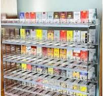 Amazon.com: Acrylic Wall Mounted Cigarette Shelf Pusher ...