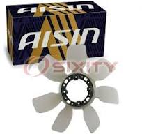 AISIN FNT-005 Engine Cooling Fan Blade for 16361-62010 620-534 Belts Clutch  Motor Fits select: 1995-2004 TOYOTA TACOMA, 2000-2004 TOYOTA TUNDRA