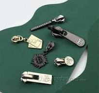 Custom metal zipper pulls and sliders with logos