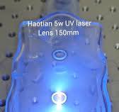 Cutting Glass with haotian 5W uv laser, #glass #glassbeads #glassartist #5w  #glassdecor #lasercutting, #lasermarking #laserengraving, #manufacturing  #industrialtech, #engineering #glass