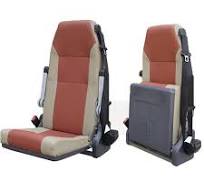 Foldable 360 Degree Rotation Ambulance Bus Business Seat